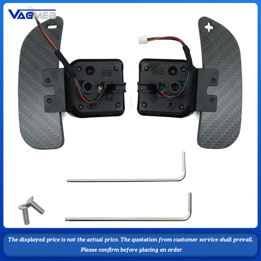 Magnetic Carbon Fiber Paddle Shifters For Seat