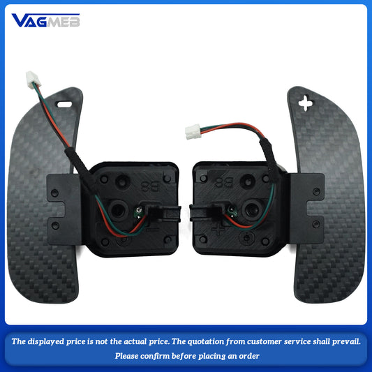 Magnetic Carbon Fiber Paddle Shifters For Seat