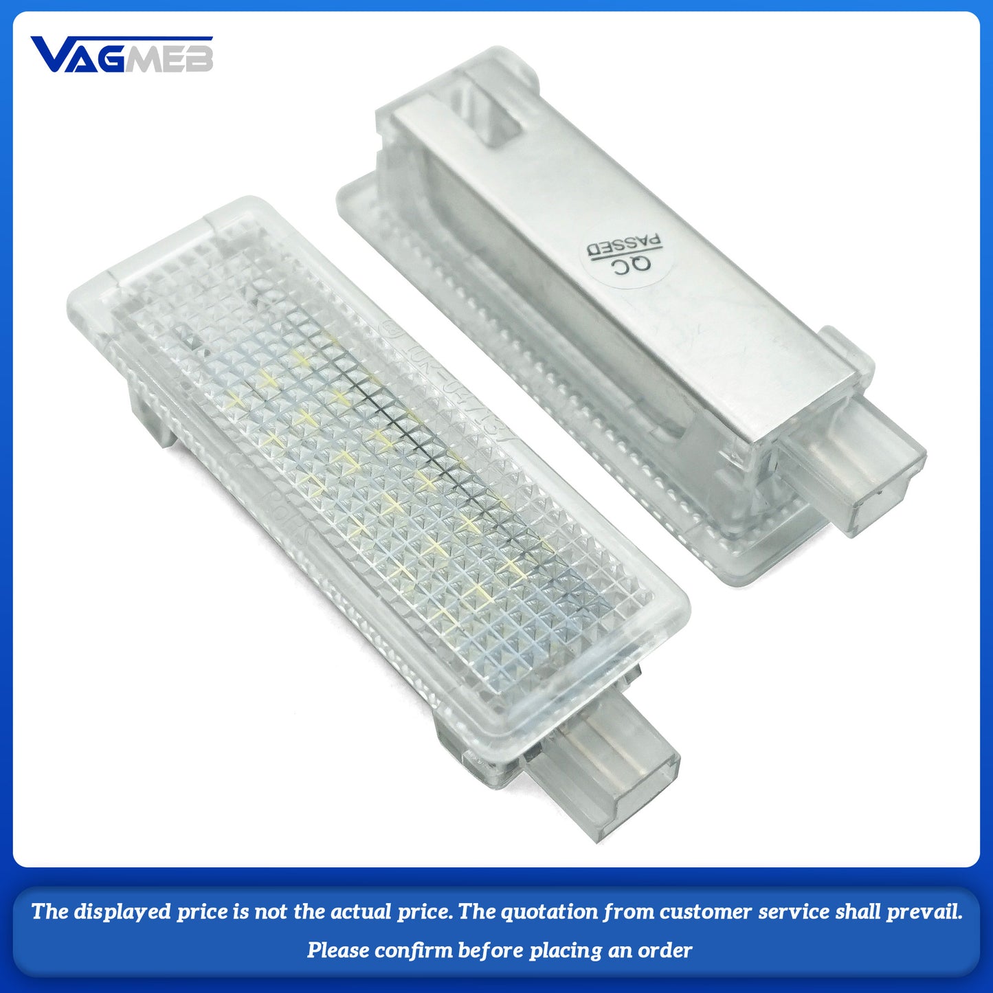 For BMW E92 E93 E60N E61N F10 E63 License plate light
