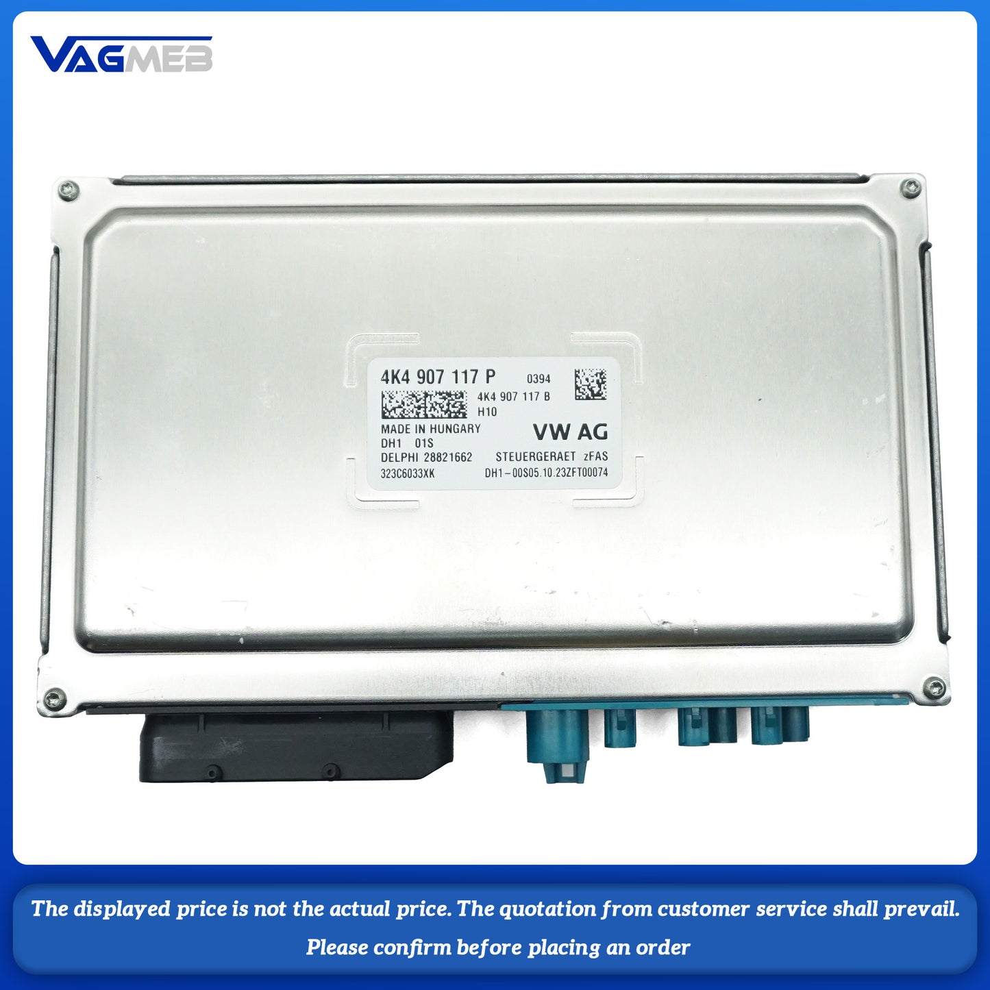 For VW Touareg 2019 360 Panorama kit a set of mirror shell module wiring harness(Ordinary style)