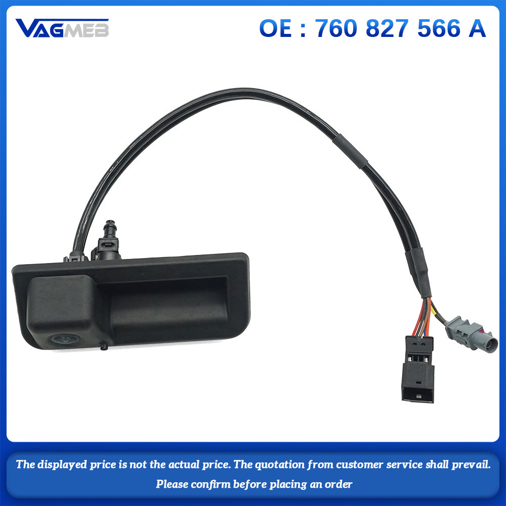 Rear View Camera Trunk handle with For VW Touareg 760 827 566 A