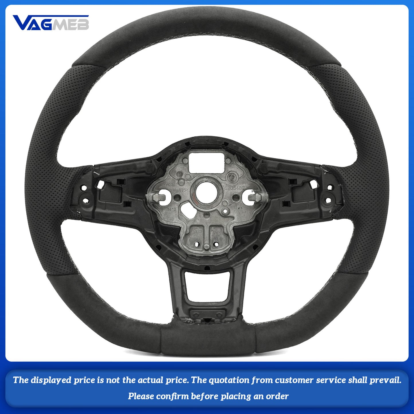 Steering Wheel is suitable For VW Golf 7 MK7 GTI Rline GTE steering wheel frame Car Accessories