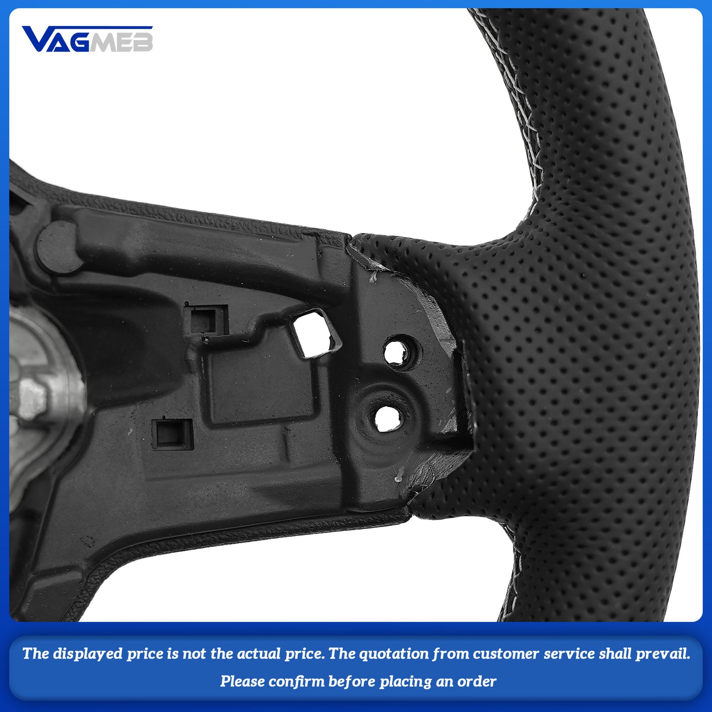 Steering Wheel is suitable For VW Golf 7 MK7 GTI Rline GTE steering wheel frame Car Accessories