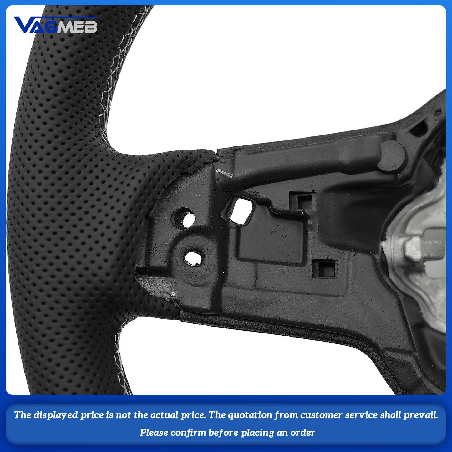 Steering Wheel is suitable For VW Golf 7 MK7 GTI Rline GTE steering wheel frame Car Accessories