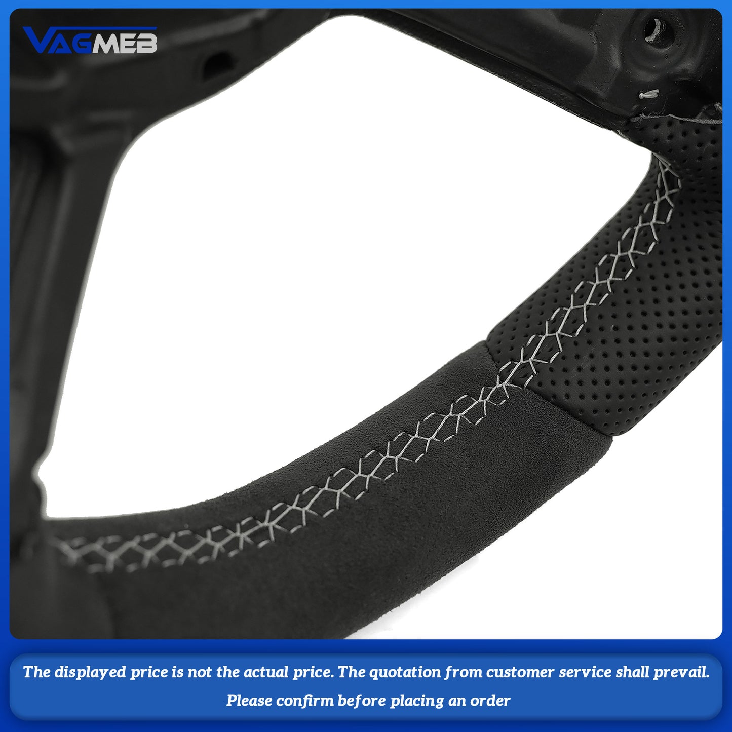 Steering Wheel is suitable For VW Golf 7 MK7 GTI Rline GTE steering wheel frame Car Accessories