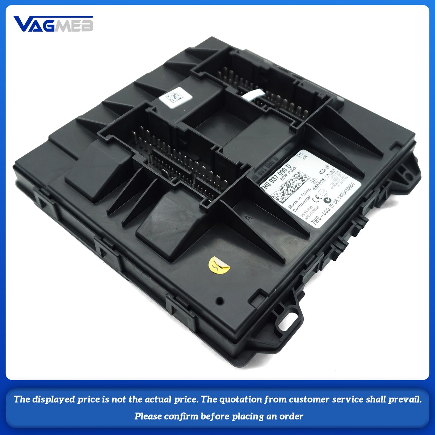 For VW PQ25 T5 GP polo BCM J519 onboard power supply control unit Comfort module 7H0937090D 7H0 937 090 D
