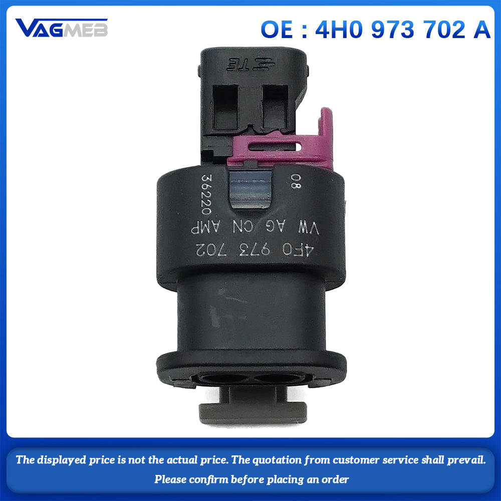 Auto Waterproof Connector Cable Connectors Reversing Radar Plug For VW ID3 ID4 Golf 4H0 973 702 A