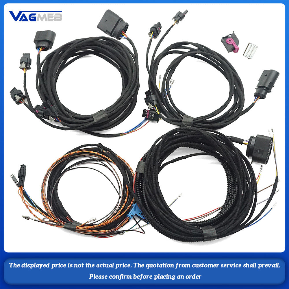 For Audi Q3 0k to 8k parking radar wiring harness