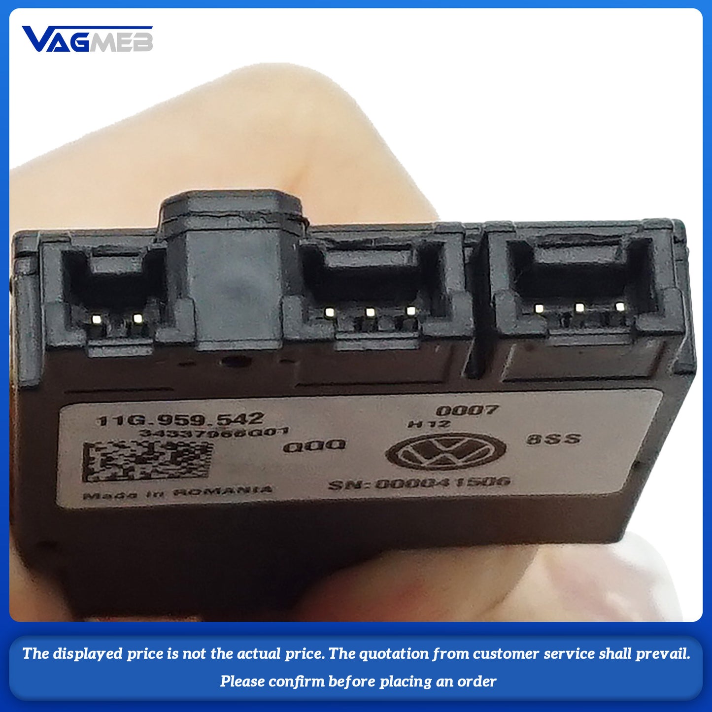 Steering wheel lane keeping hands-free module For VW ID4 ID7 11G 959 542 11G 959 542 A