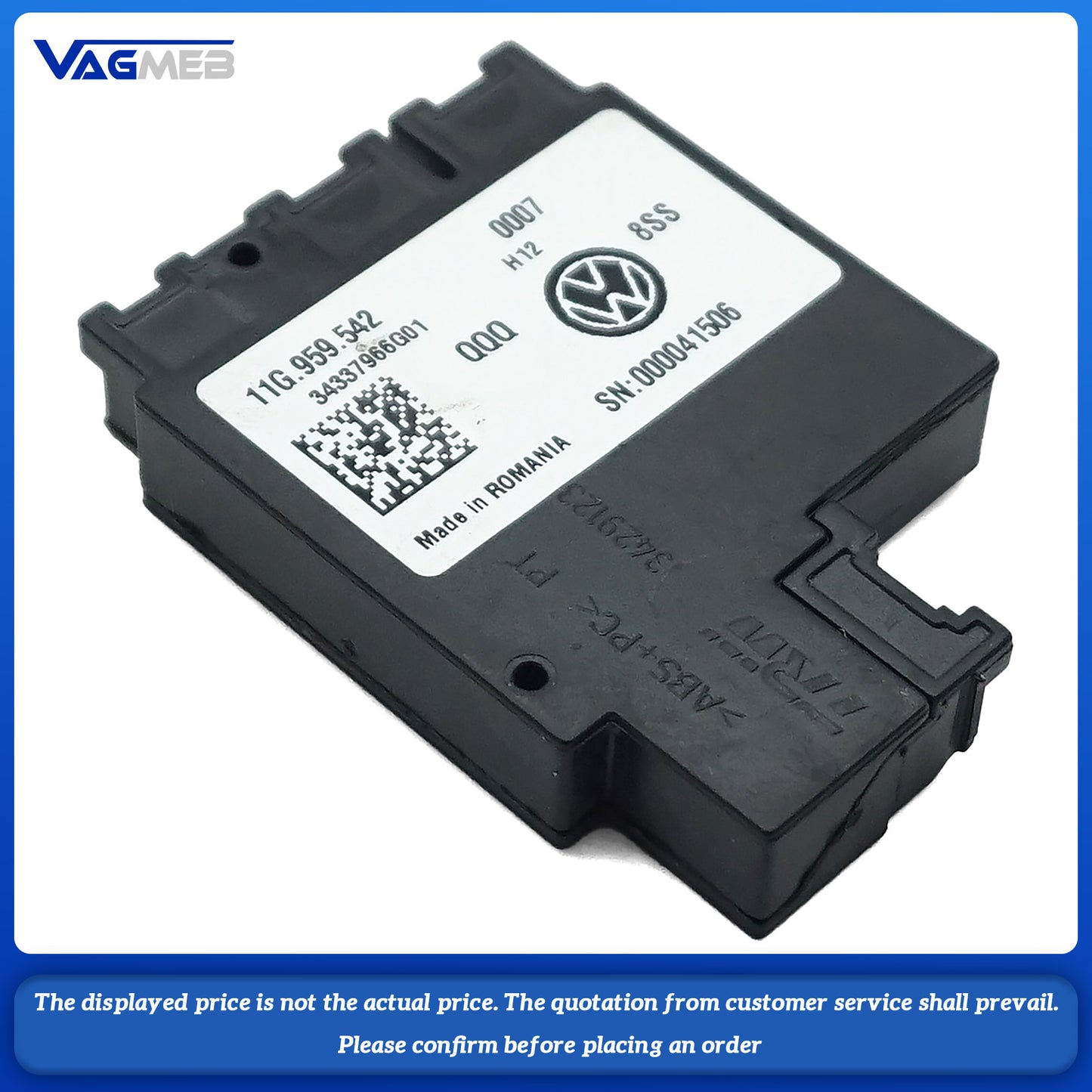 Steering wheel lane keeping hands-free module For VW ID4 ID7 11G 959 542 11G 959 542 A
