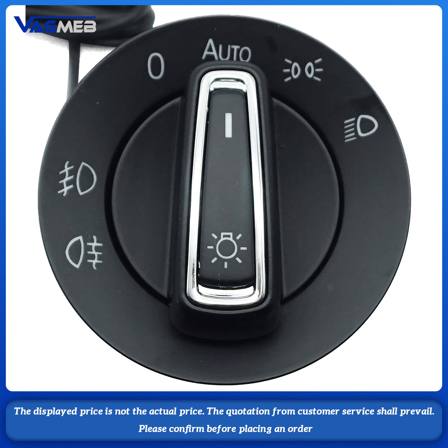 Apply to tiguan Golf 6 Jetta Polo Headlight switch AUTO switch 18D 941 431