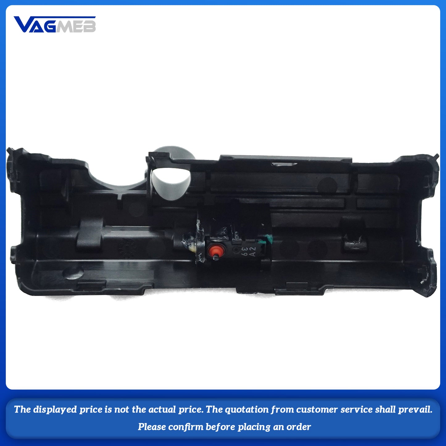 Front and rear shells of the camera