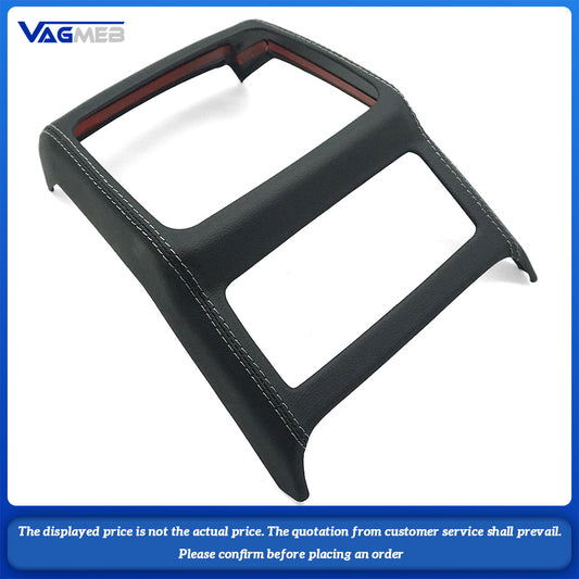 For Audi 17-24 A4B9 A5 Car Center Control Armrest Box Rear Air Condition Outlet Cover Trim Accessories