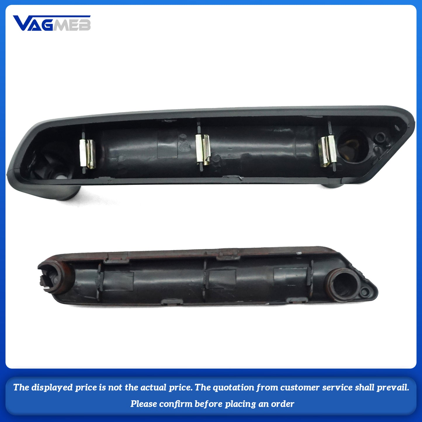 Mahogany door handle Switch base For VW Passat B5