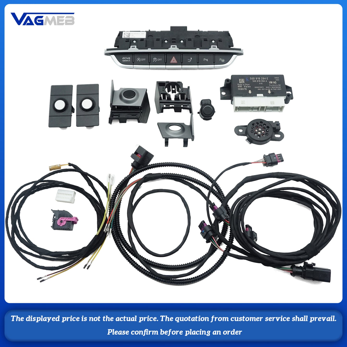 For Audi TT Front Radar