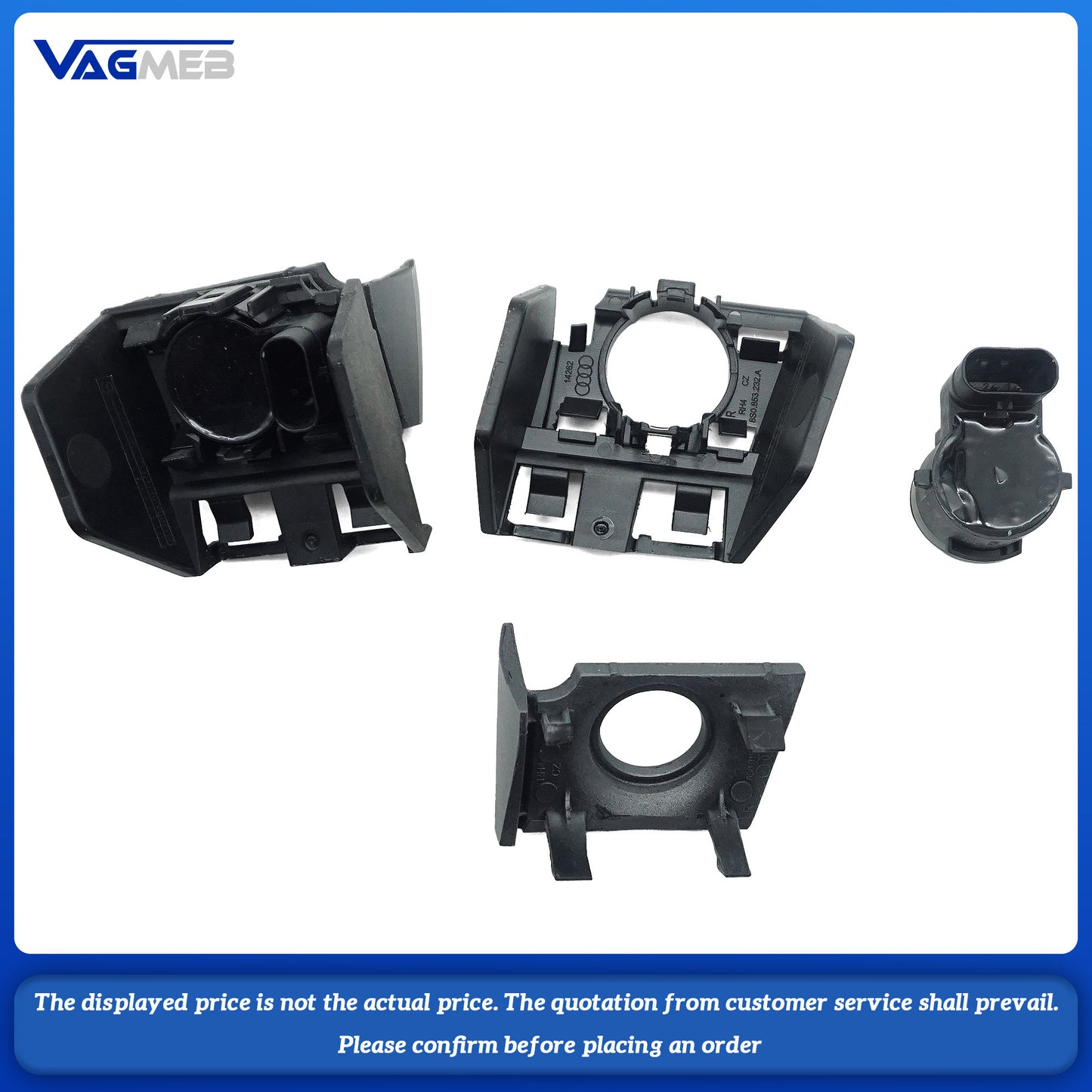Front Parking Sensor Set Front PDC For Audi TT