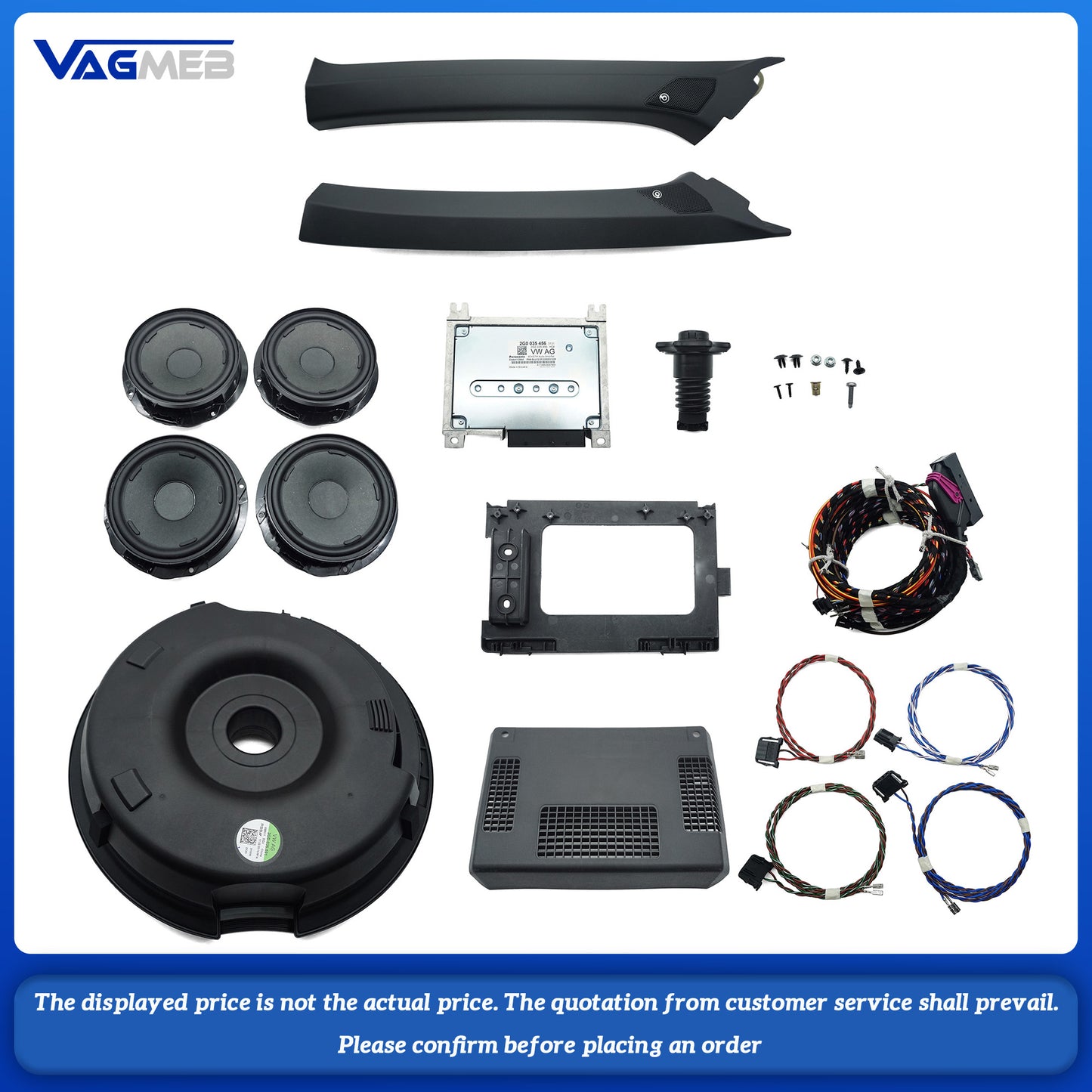 For VW T-Roc 2025 A set of beats audio equipment