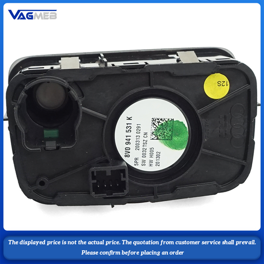 8V0 941 531 K Car Headlight Control switch Headlight button Light switch For Audi A3