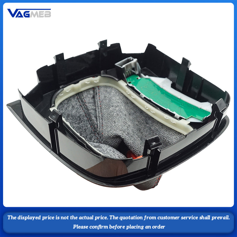 Carbon DSG Gear Shift Knob New Original Shift Lever Handball With Dust Cover For VW Golf 6 MK6 GTI GLI