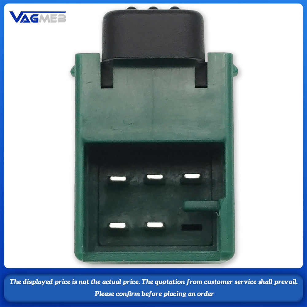 Car Central Door Lock Switch Satin Black Left For VW 1C0 962 125A
