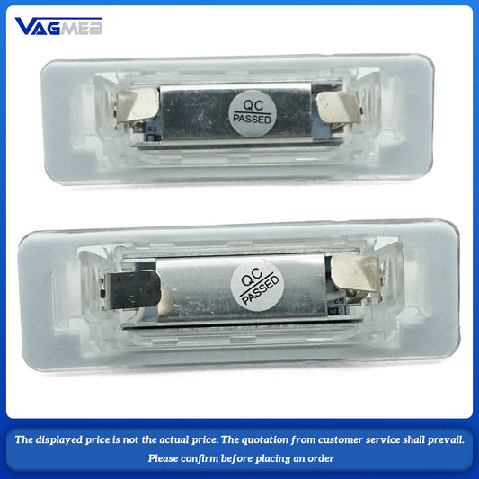 For Benz W210 4D Sedan W202 4D Sedan Facelift 1997-2000 White LED Number License Plate Light A