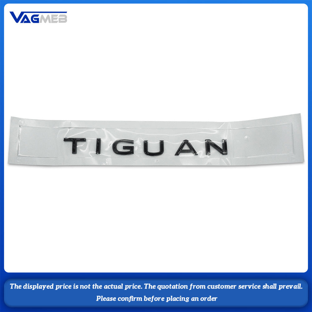 For VW Car Letters Rear Bumper Trunk Emblem Sticker Badge Decal styling auto Accessories