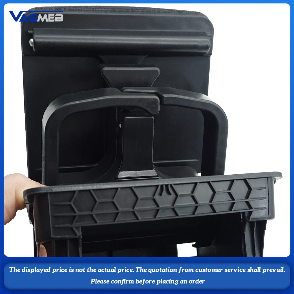 Central Console Armrest Rear Cup Drink Holder For VW Jetta MK5 5 Golf MK6 6 for vw golf 6 MKVI 1K0 862 532 C Clearance Storage Box