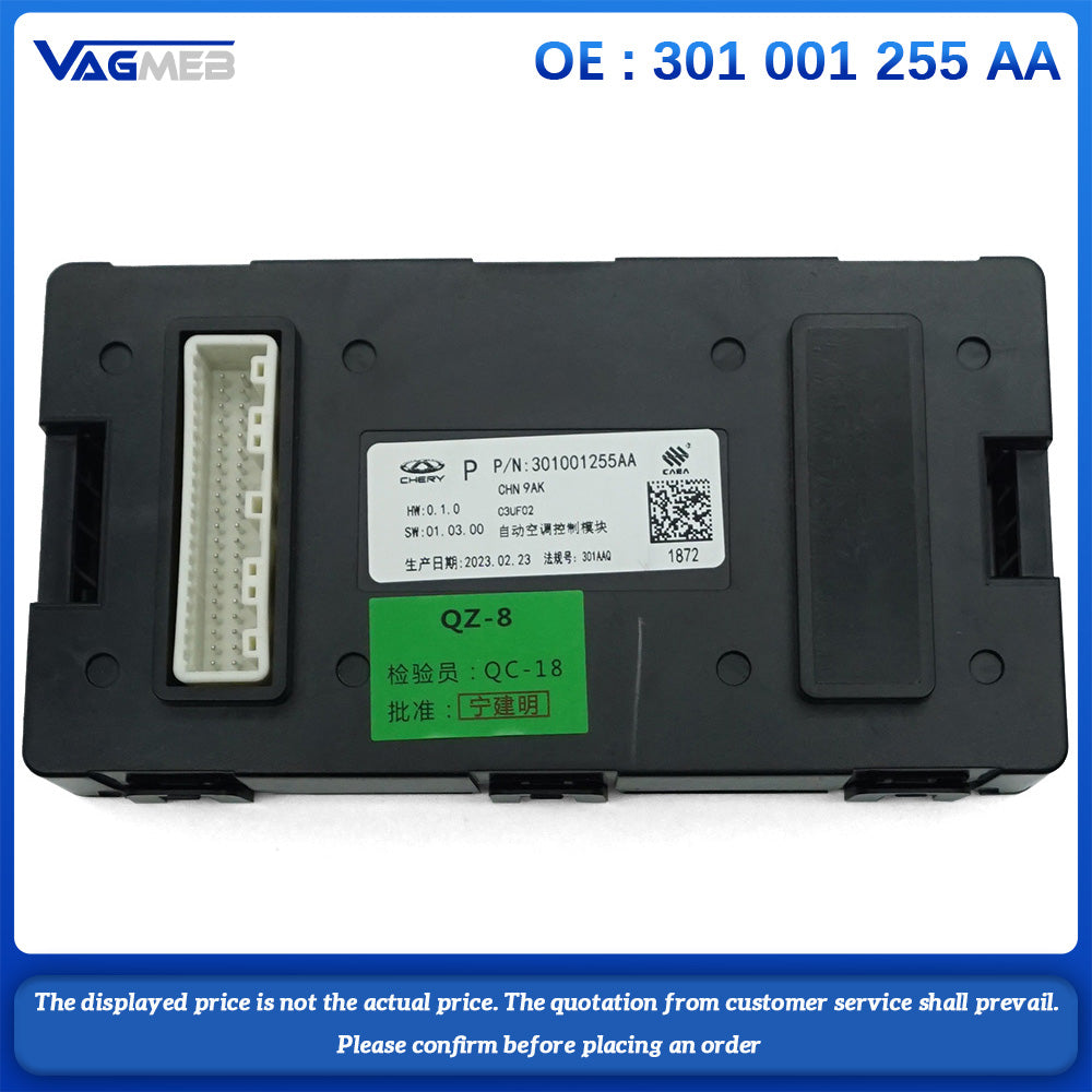 301001255AA Original Air conditioning control module for Chery Tiggo 5X 7 Pro T19C