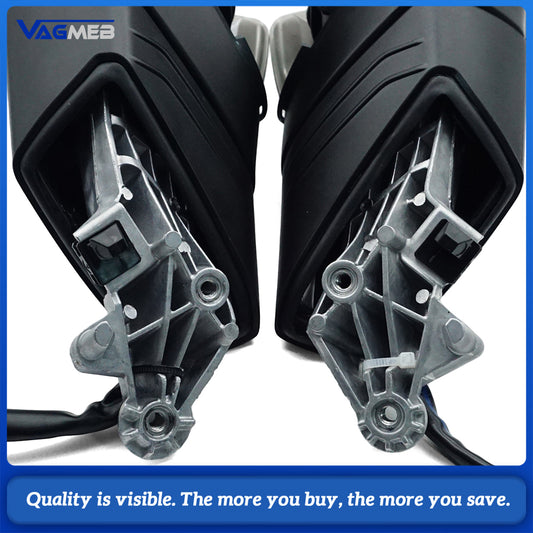 For VW Golf MK8 Side Mirror Rear View Electric Folding Mirror UPGRADE KIT (With VW illuminated ground light with memory function)