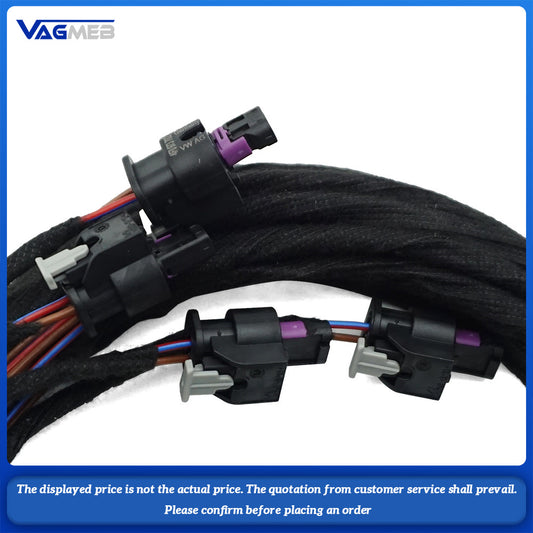 LED Exterior Door Handle Light Front & Rear Door Knob Welcome Light For Audi A4 B9 8W Q5 A6 C8 A5