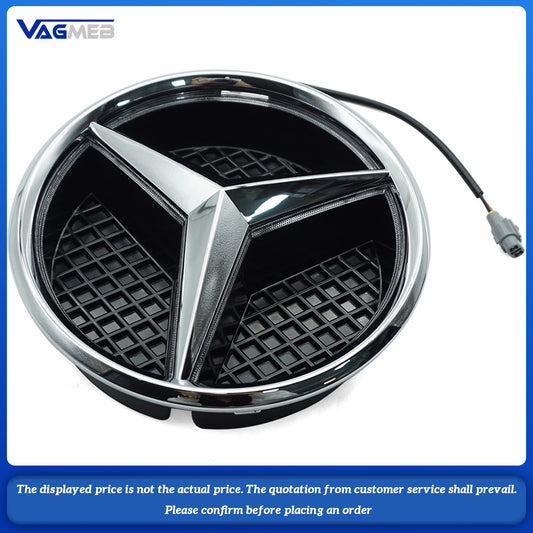 Car Front Grilled Star Emblem LED Illuminated Logo For Mercedes Benz W205