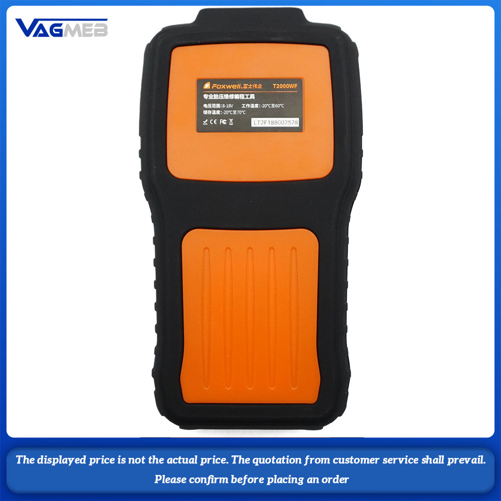 T2000 WF TPMS Programmer Tool FOXWELL TPMS Health Check Tire Pressure Monitoring System Sensor Tools for Universal Cars