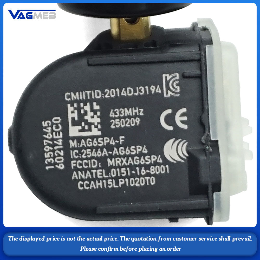 Car TPMS Tire Pressure Sensor For Opel Astra K Insignia B Vauxhall Insignia 13597645