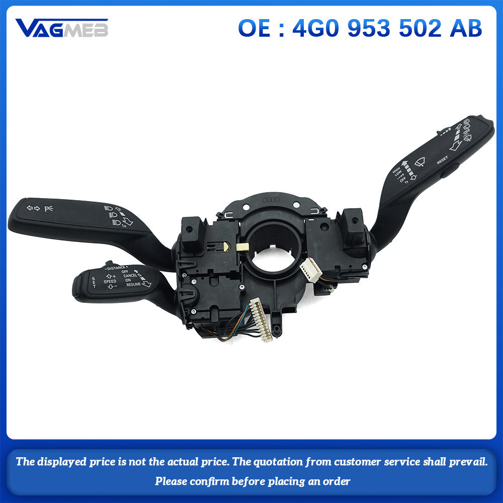 4G0 953 502 AB For Audi A4B8A5 steering wheel, steering column combination switch, steering wheel accessory handle 4G0953502AB