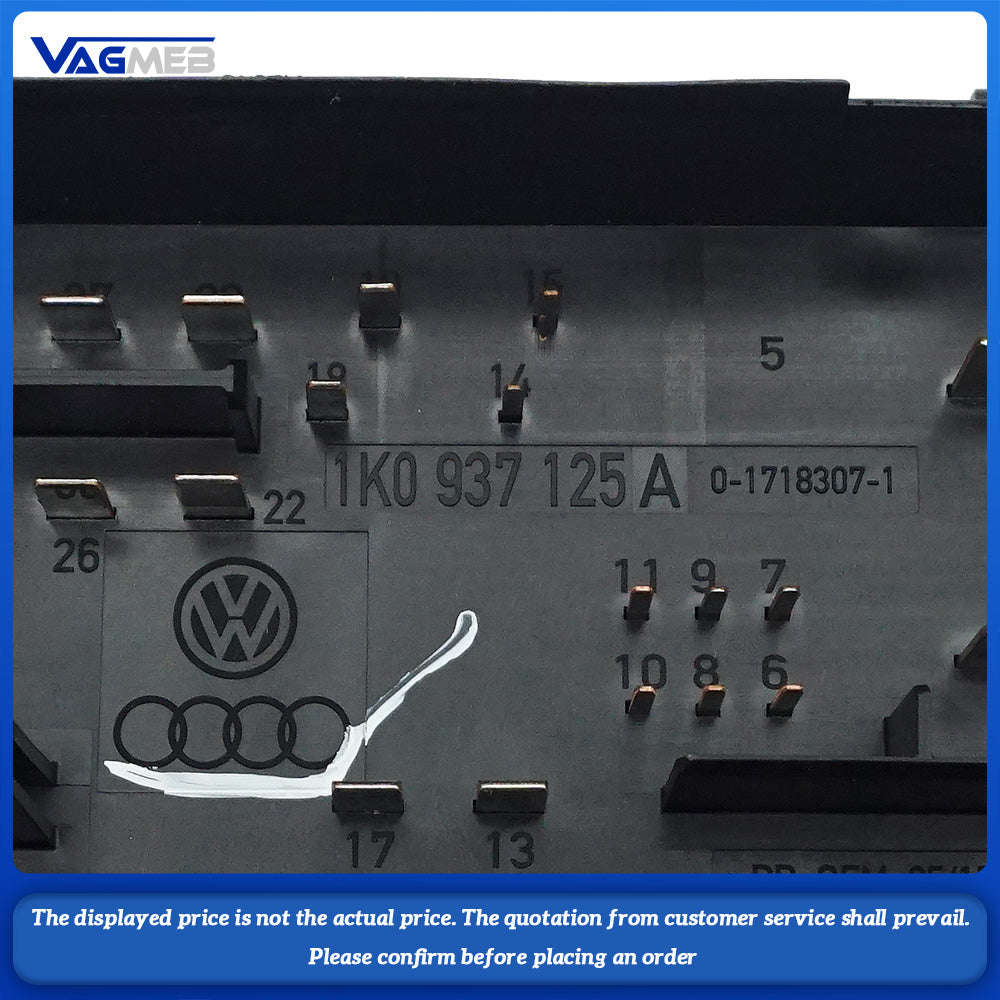 Relay Fuse Box Board For VW Golf Jetta Passat Scirocco Audi A3 S3 1K0937125A