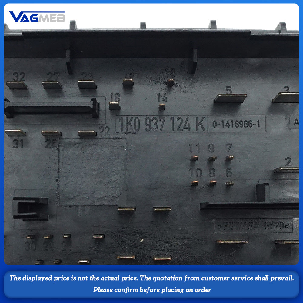 Relay Fuse Box Board For VW Golf Jetta Passat Scirocco Audi A3 S3 1K0 937 124 K