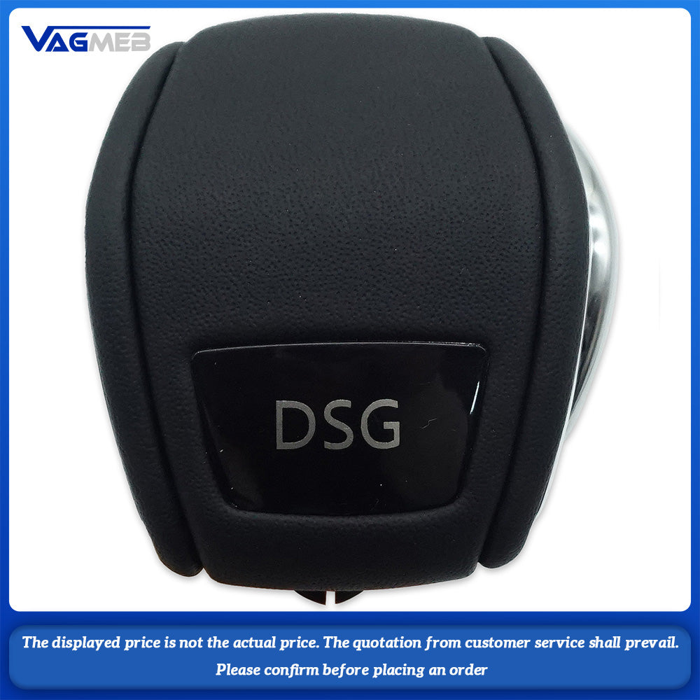 DSG Gear Shift Knob Head Handball Leather For Skoda Kerroc Kodiak Car Accessories