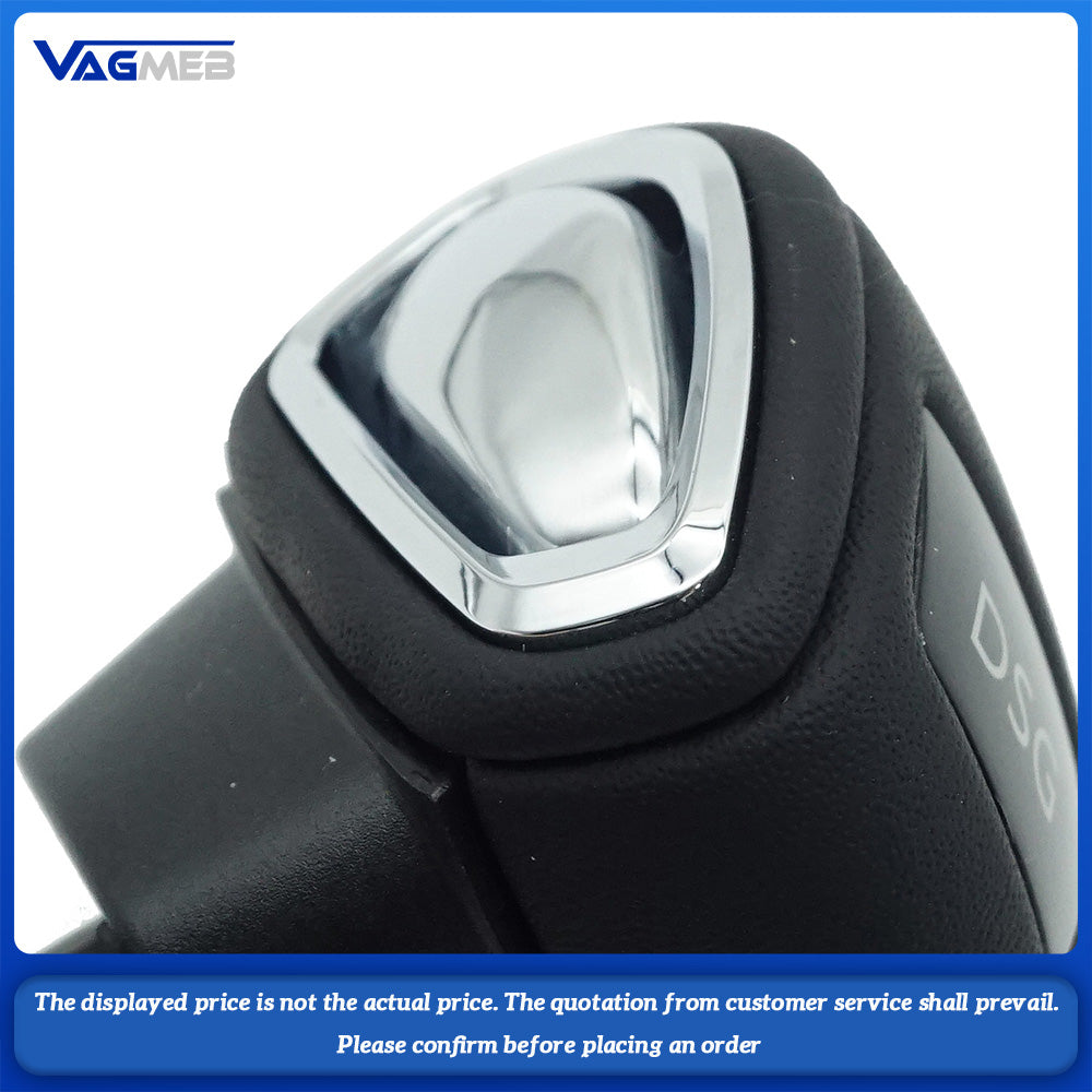 DSG Gear Shift Knob Head Handball Leather For Skoda Kerroc Kodiak Car Accessories