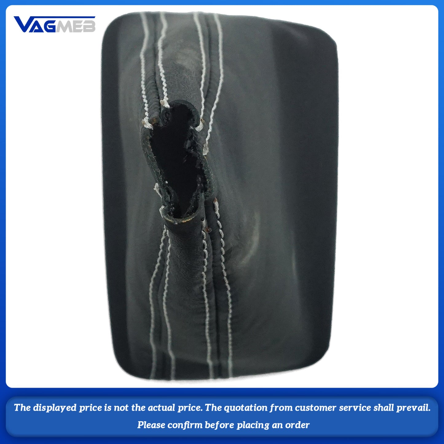 Gear Shift Knob Leather Gaiter Boot Cover Lever Shifter For Golf 6 golf6 MK6 DSG