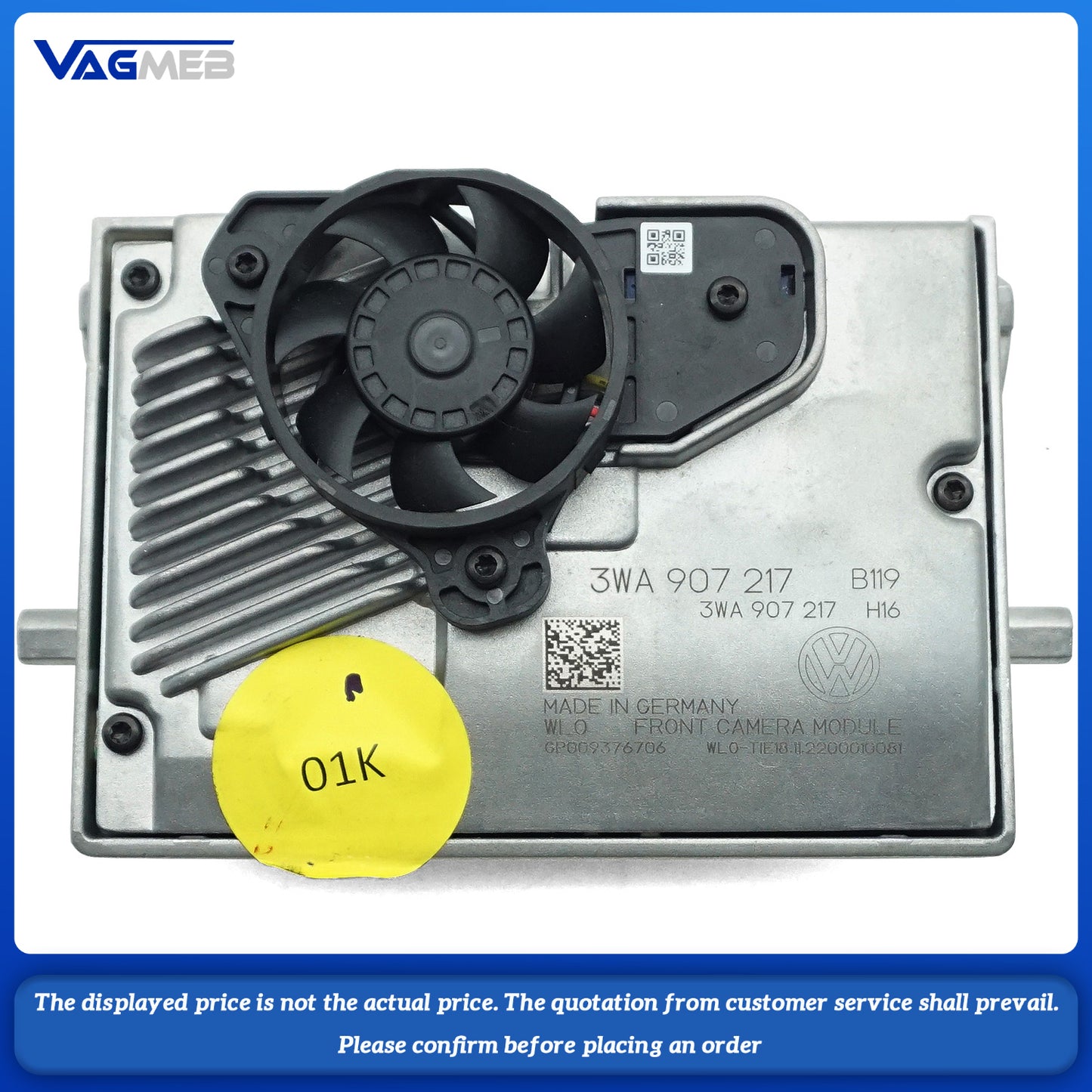 For VW Passat Tiguan MK2 Skoda Kodiaq Superb Auto lane keeping sytem camera Departure Warning System camera 3WA 907 217