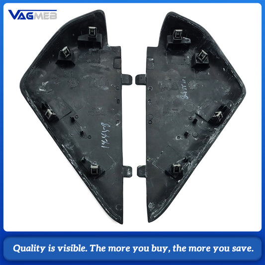 Gloss Carbon Fiber Instrument Panel Cover For Audi A4B9 RS Style Dashboard Side Trim Pair With RS Badge 8WD 857 085A/086A