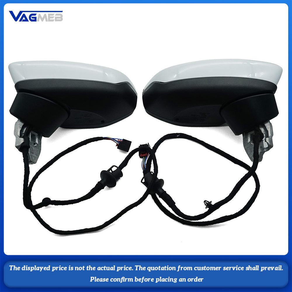 For Audi A3 2022 two-box folding rearview mirror assembly