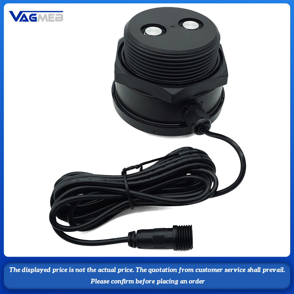 Ultrasonic Wireless Mobile App Detector Water Fuel Oil Liquid Level Sensor Alarm Indicator Remote Tank Monitor