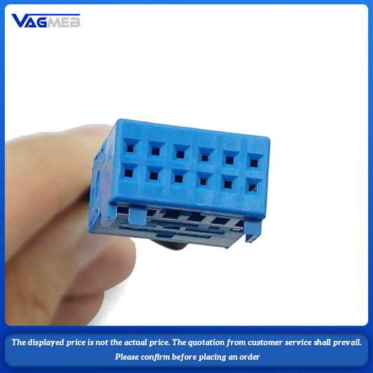 Car Rear View Camera Adapter Cable Video Connection For Skoda VW Golf Tiguan Passat B6 PQ MIB RCA Line