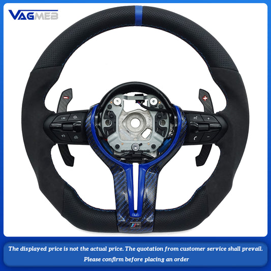 Carbon fiber Steering Wheel for BMW 12345678 M Series F20 F23 F44 F34 F10 F11 F06 F01 F48 F39 F25 F26 F15 F16 F87 F80 F82 F90