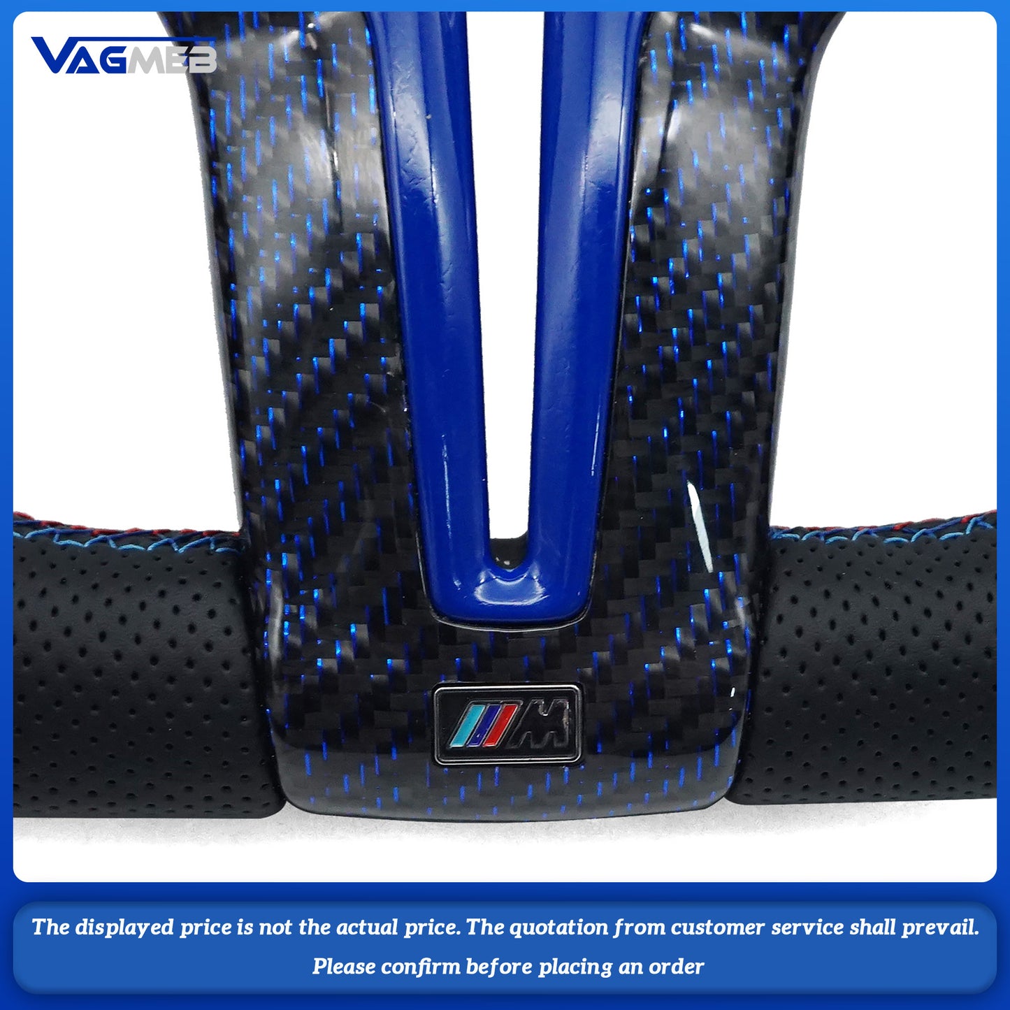 Carbon fiber Steering Wheel for BMW 12345678 M Series F20 F23 F44 F34 F10 F11 F06 F01 F48 F39 F25 F26 F15 F16 F87 F80 F82 F90