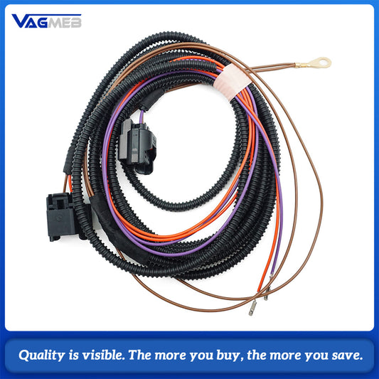 For VW Golf MK 7 Fog Lamp Wiring Loom Front Bumper Harness