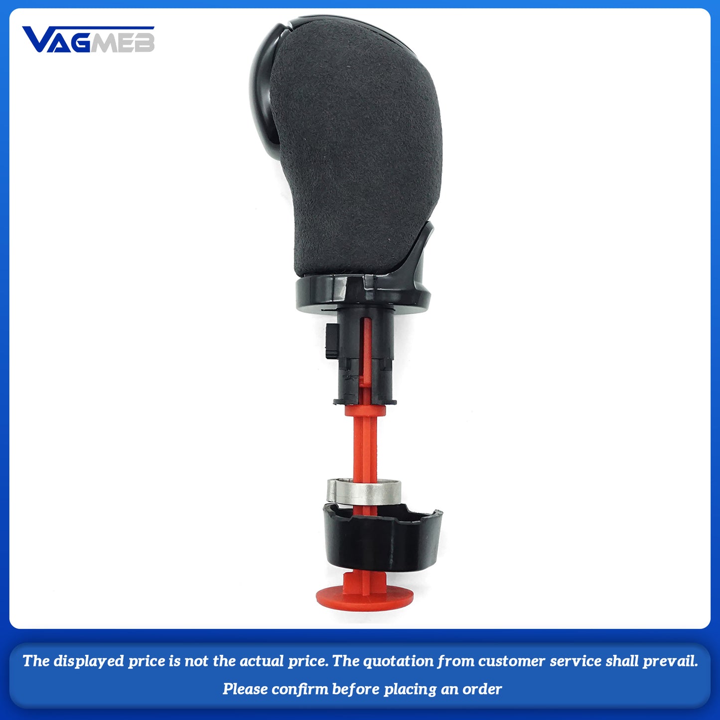 DSG Gear Shift Knob Leather Side Cover Interior Parts Accessories For Skoda Octavia Superb Fabia Yeti