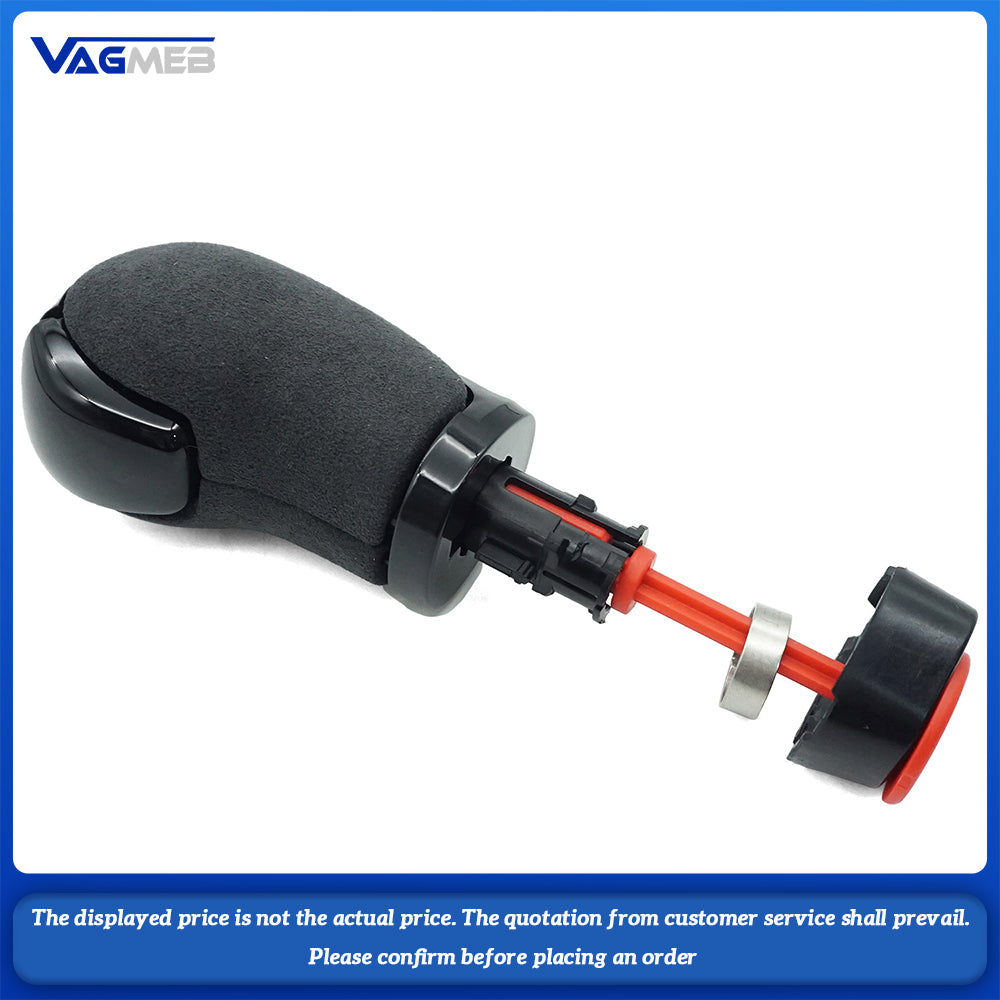 DSG Gear Shift Knob Leather Side Cover Interior Parts Accessories For Skoda Octavia Superb Fabia Yeti