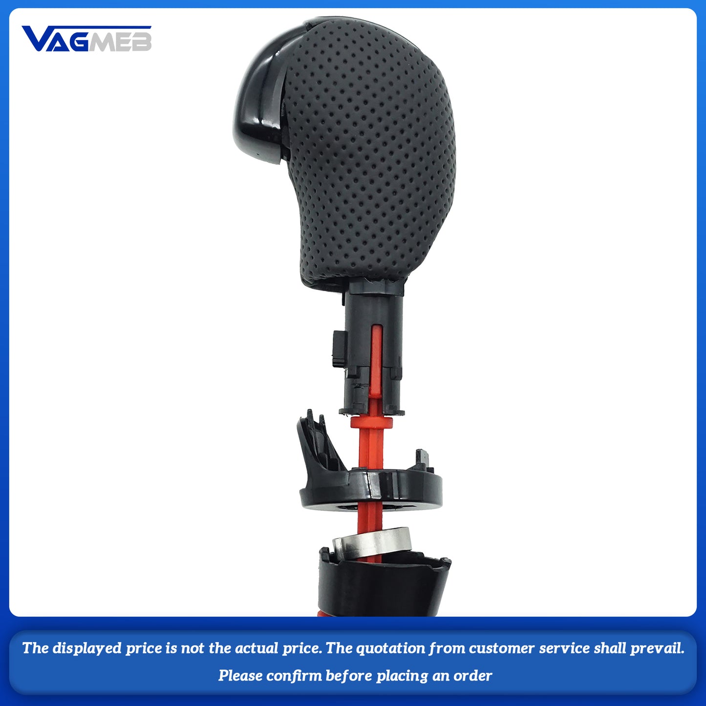 DSG Gear Shift Knob Leather Side Cover Interior Parts Accessories For Skoda Octavia Superb Fabia Yeti